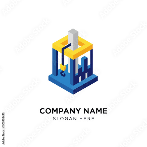 3D Printer Machine Industrial Manufacturing Equipment.