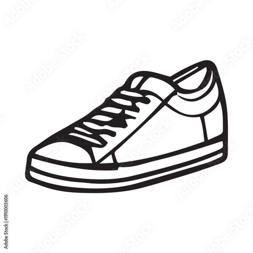 sport shoes isolated on white background