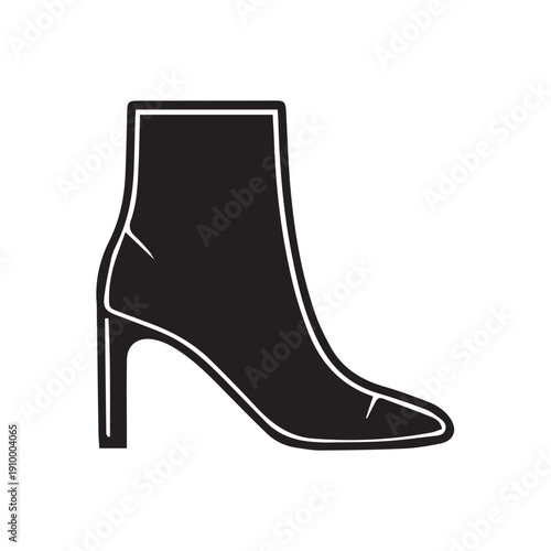 high heel shoes silhouette