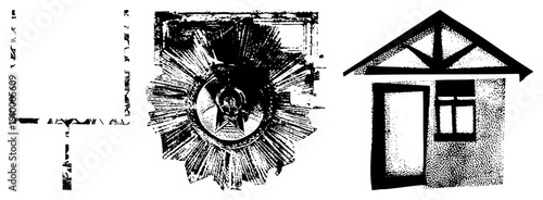 Ornate military award featuring star emblem, sunburst rays, metallic sheen, ceremonial decoration, historical insignia, honor badge.