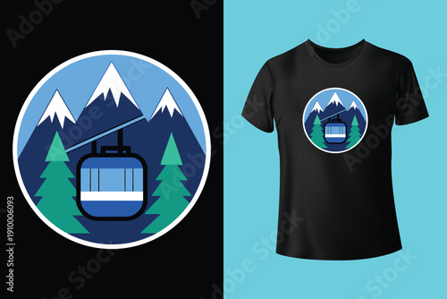 Snowboard extreme sport vintage typography t shirt design with glasses and snowboarder silhouette

