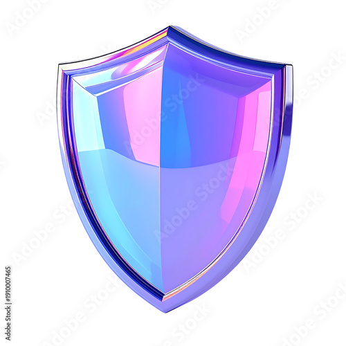 3D secure checkout shield icon for ecommerce trust safety transparent background
