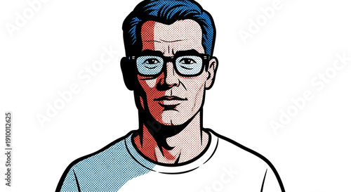 Illustration of a Man.