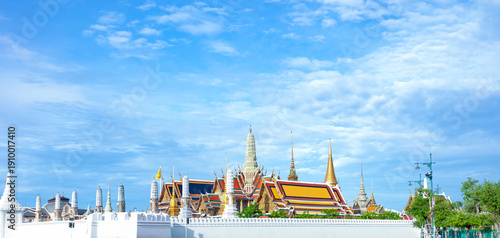 Wat Phra Kaew in Bangkok Thailand