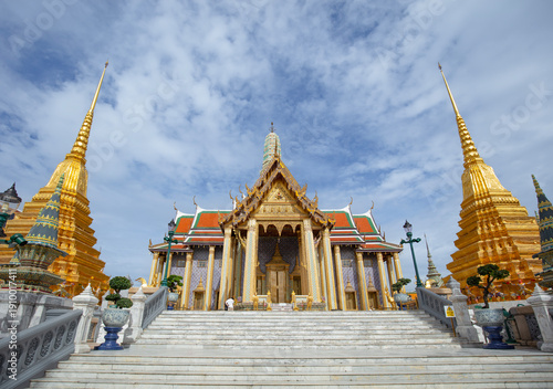 Wat Phra Kaew in Bangkok Thailand