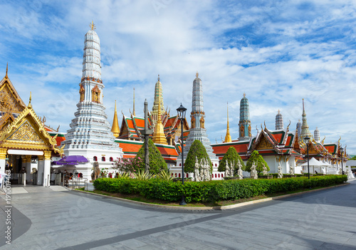 Wat Phra Kaew in Bangkok Thailand