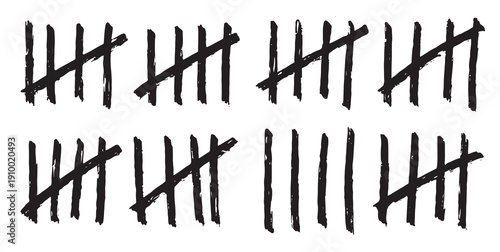 doodle count bar count the days counted in slashes on the