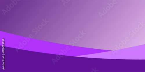 Purple background with smooth gradient, curved lines border. Modern business background. Purple color enhances the background's elegance. Minimal curved lines border backdrop, gradient background