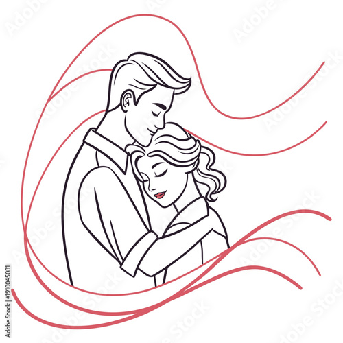 Tender Couple Portrait