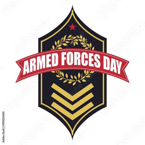 Armed Forces Day sticker