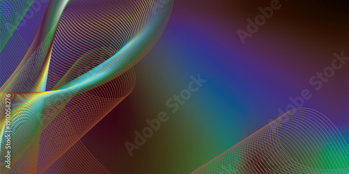 Navy blue green and white abstract shape grainy gradient background with black noisy texture for wide banner poster and header design