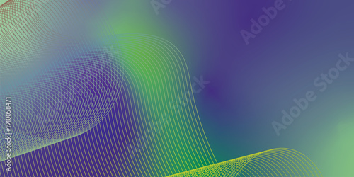 Navy blue green and white abstract shape grainy gradient background with black noisy texture for wide banner poster and header design