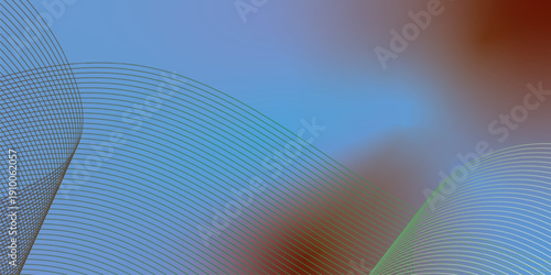 Navy blue red and white abstract shape background with grainy gradient and black noisy texture for wide banner poster header design