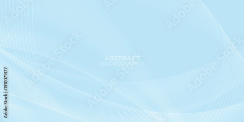 Blue abstract background line light. modern vector