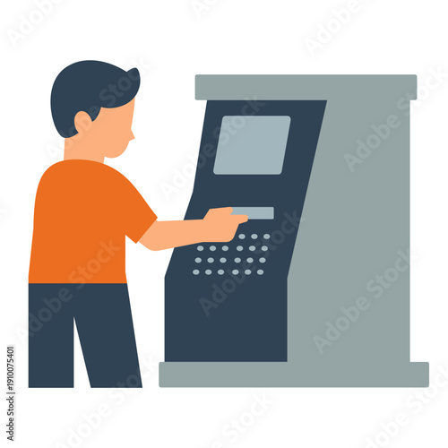 man with credit card