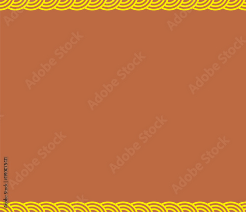 seamless batik border. seamless tribal border background
