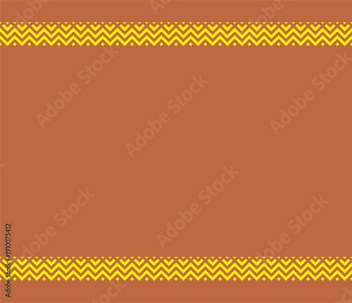 seamless batik border. seamless tribal border background