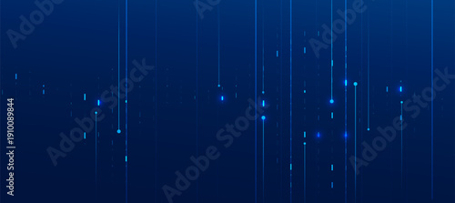 Digital Connection Network Data Background