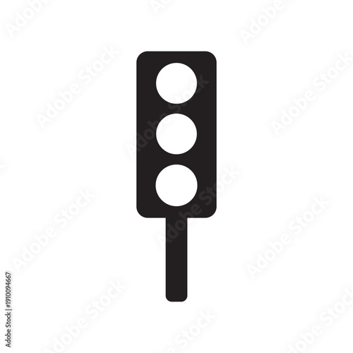 Traffic Light Vector Icon – Red, Yellow, Green Signals