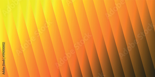 Abstract Red and Yellow Gradient Vertical Stripes Background. Modern Geometric Sunburst Style Background.