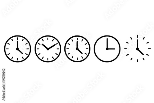 Simple Clock Faces Collection