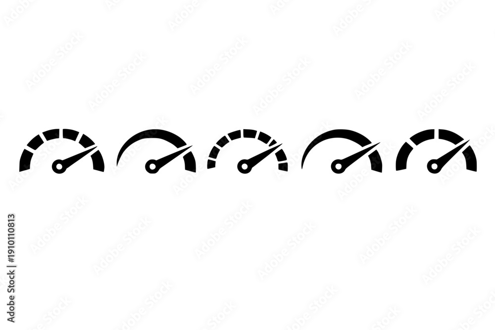 Obraz premium Speed Meter Graphic Design