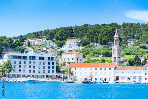 Wallpaper Mural The coastal view of Hvar Island, Croatia. Torontodigital.ca