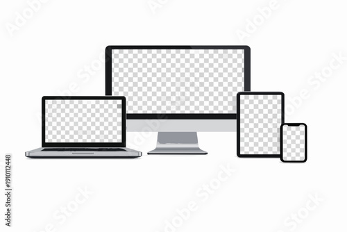 Device Screens Display Mockup