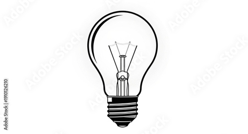 light bulb vector illustration
