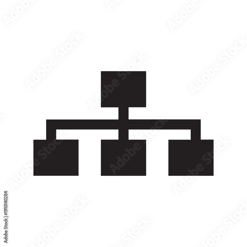 hierarchy vector icon
