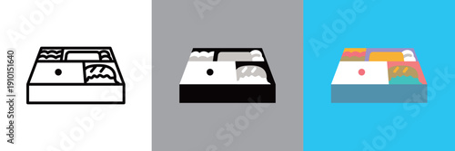 弁当のアイコンセット