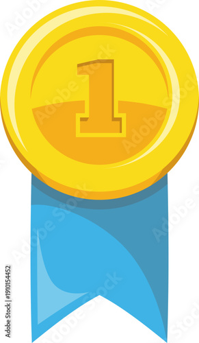 1st Gold Medal with Blue Ribbon