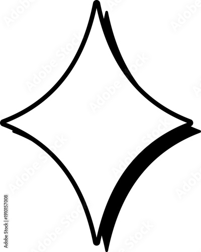 Y2k Groovy Brutalism Aesthetic Sparkle Star Sparkling Element