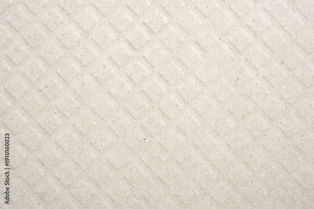 Fototapeta premium Embossed Recycled Paper Texture Background Natural Kraft Cardboard Surface