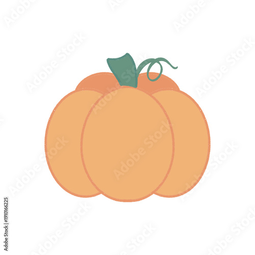 pumpkin isolated on white background