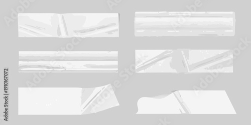 Torn paper fragments and peeling edges a collection of damaged surfaces