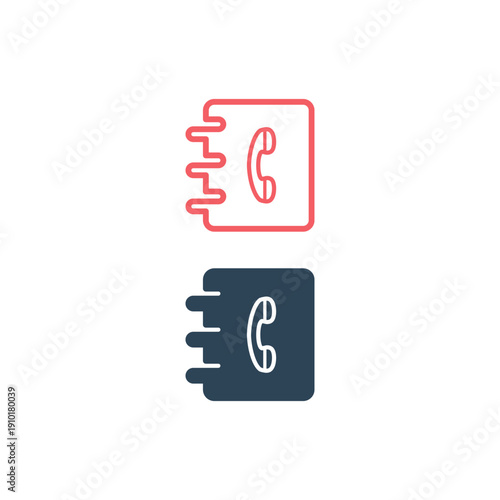 Book icons set. sign design illustration.
