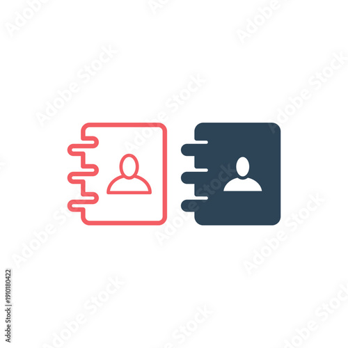 Book icons set. sign design illustration.
