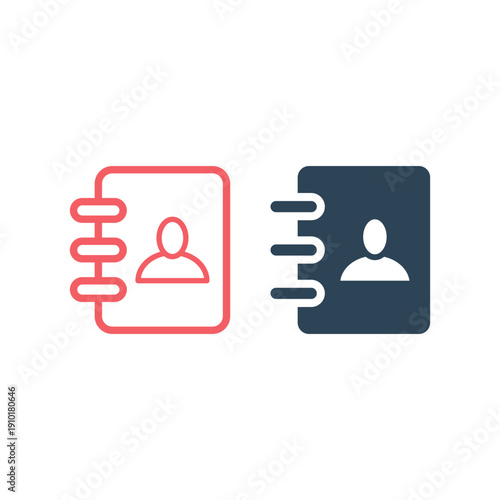 Book icons set. sign design illustration.
