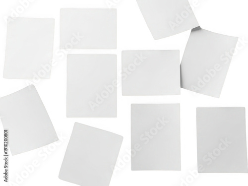 Wallpaper Mural Scattered blank notes Torontodigital.ca