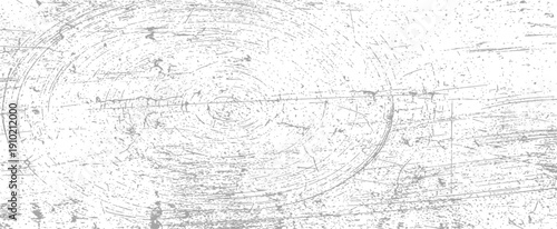 Subtle Vector Grunge Distressed Texture Overlay Background Grayscale with Circular Scratches and Wood Grain Effect