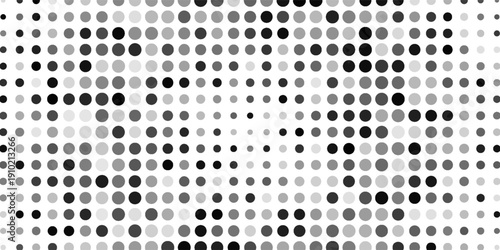 background with repeating elements, circles of different sizes in shades of gray.eps.10.