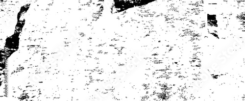Black and White Grunge Scratchy Texture Vector Overlay Distressed Surface Background Abstract Grainy Dirt Effect