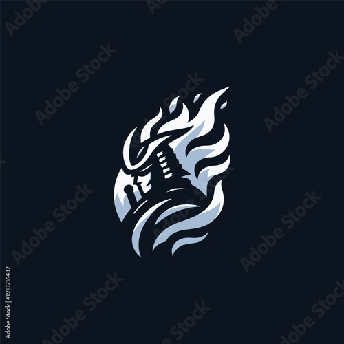 Samurai Burning Logo