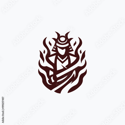 Samurai Burning Logo