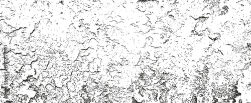 Black and White Vector Grunge Texture Overlay Rough Cracked Surface Distress Background Graphic Resource
