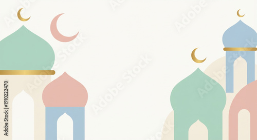 Islamic mosque background