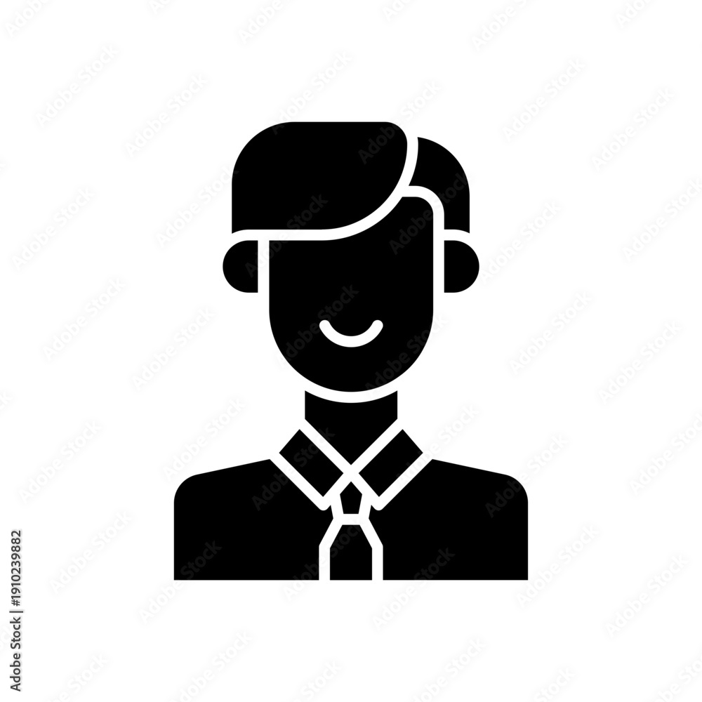Obraz premium Man avatar icon