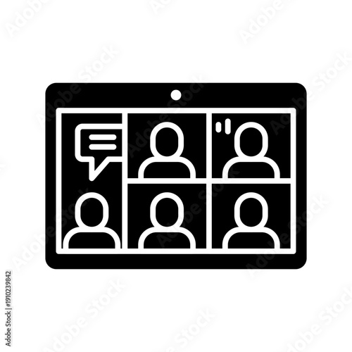 Video conference icon