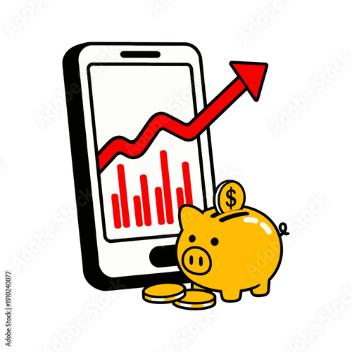 Marketing strategy finance chart. Marketing strategy finance business. Business graph pie chart.